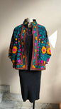 Giacca Boho con Tasche Laterali