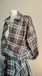 COMPLETO CHECK – CAMICIA & GONNA ASIMMETRICA