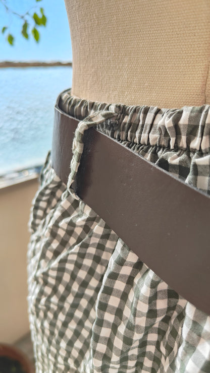 Gonna Pantalone Vichy Romance