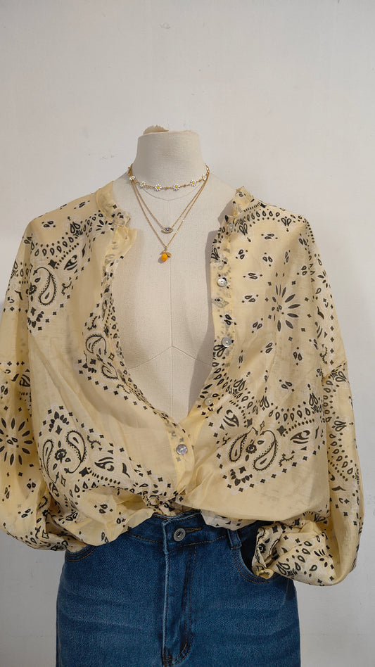 Camicia Bandana Chic