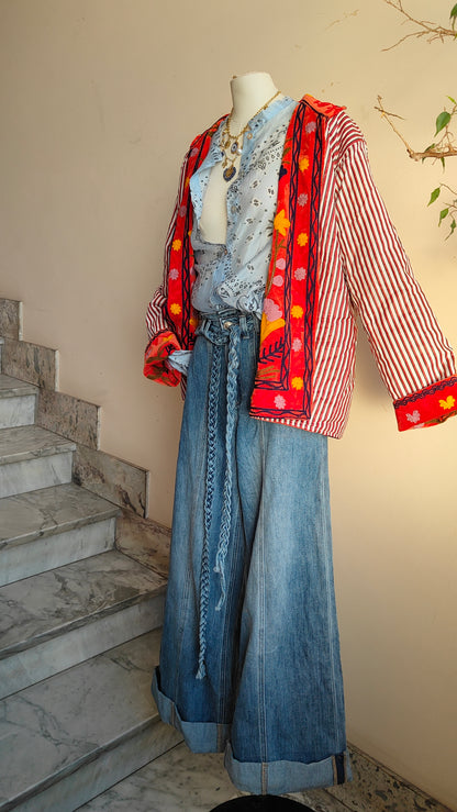 Giacca Boho Reversibile