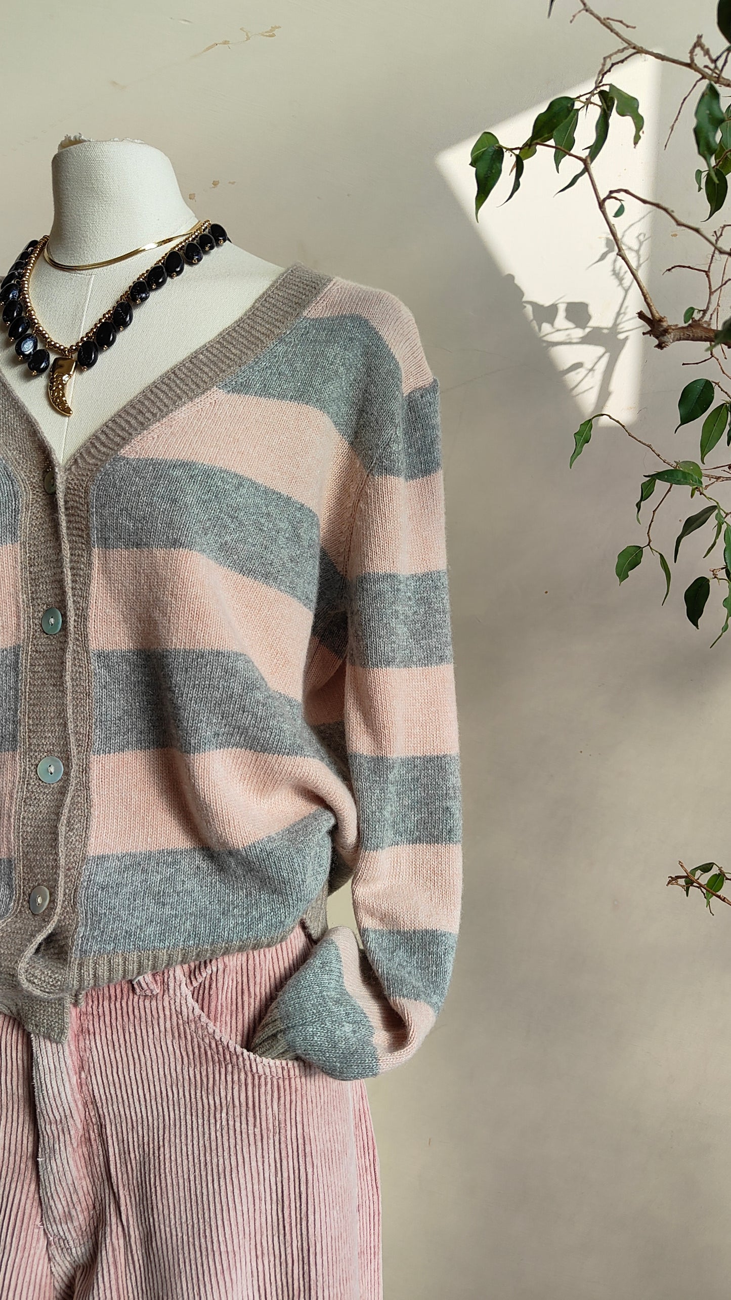 Cardigan Riviera a righe