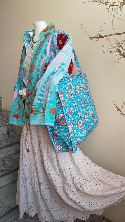 Borsa Trapuntata in Cotone – Maxi
