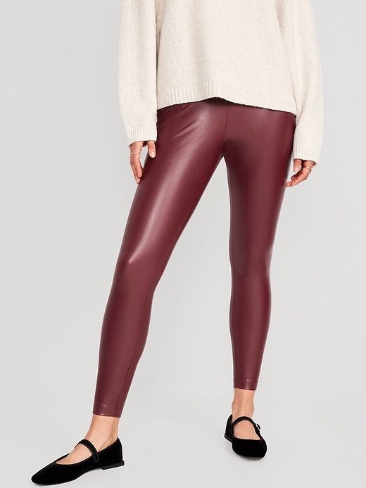 Leggins ecopelle