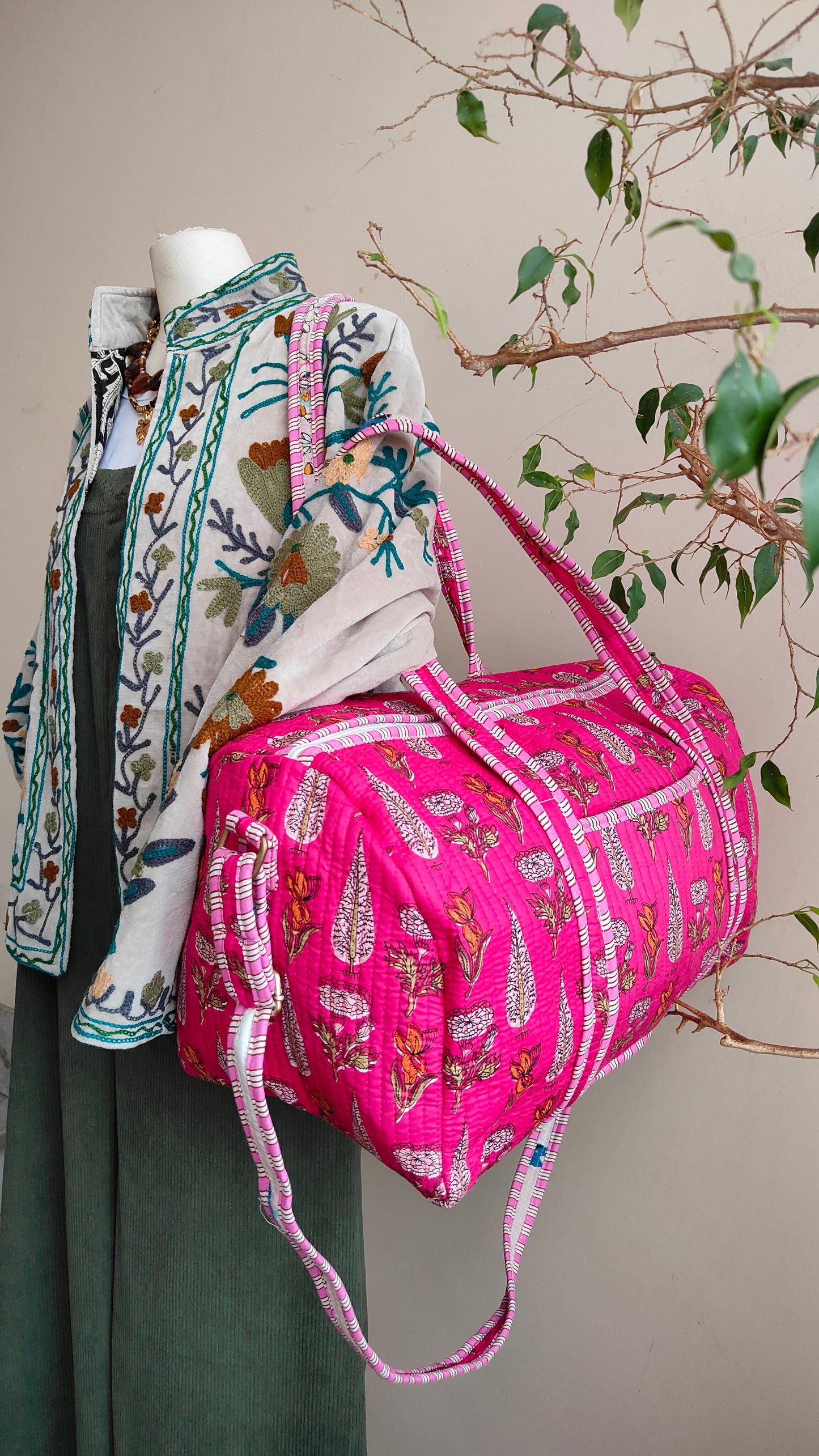 Borsone Weekender con tracolla