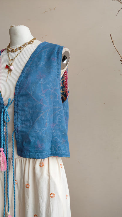Gilet Reversibile Intreccio