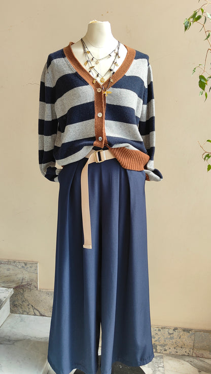 Cardigan Riviera a righe