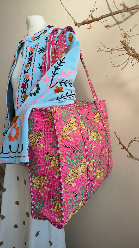 Borsa Trapuntata in Cotone – Maxi