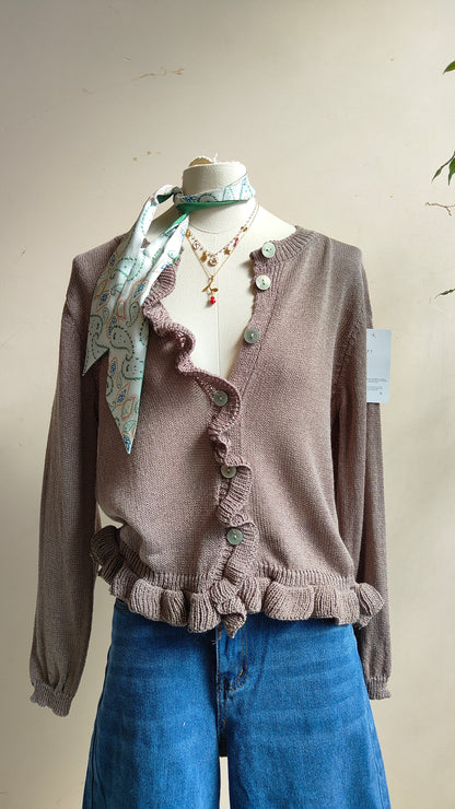 Cardigan rouge