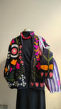 Giacca Boho con Tasche Laterali