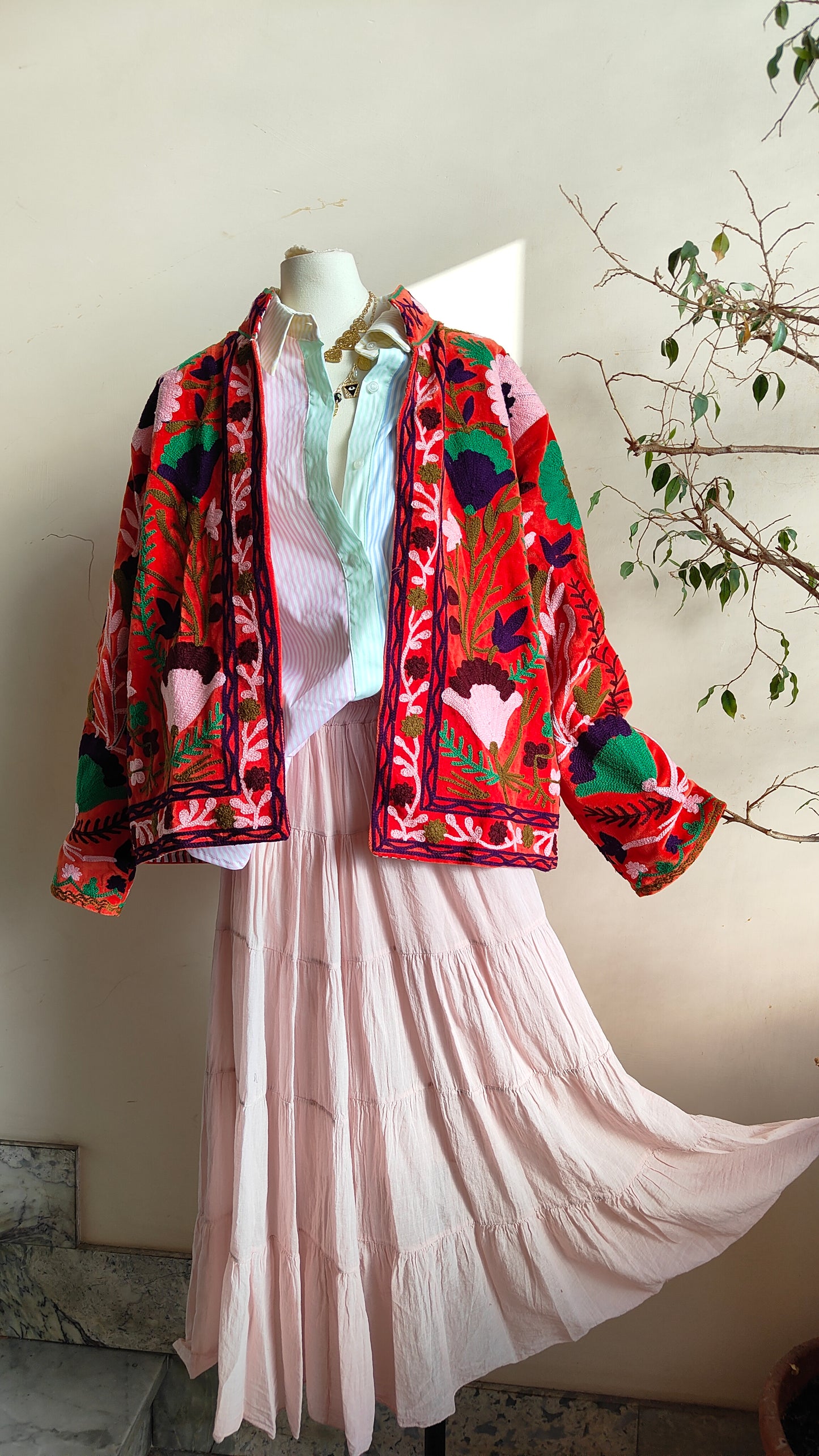 Giacca Boho Reversibile