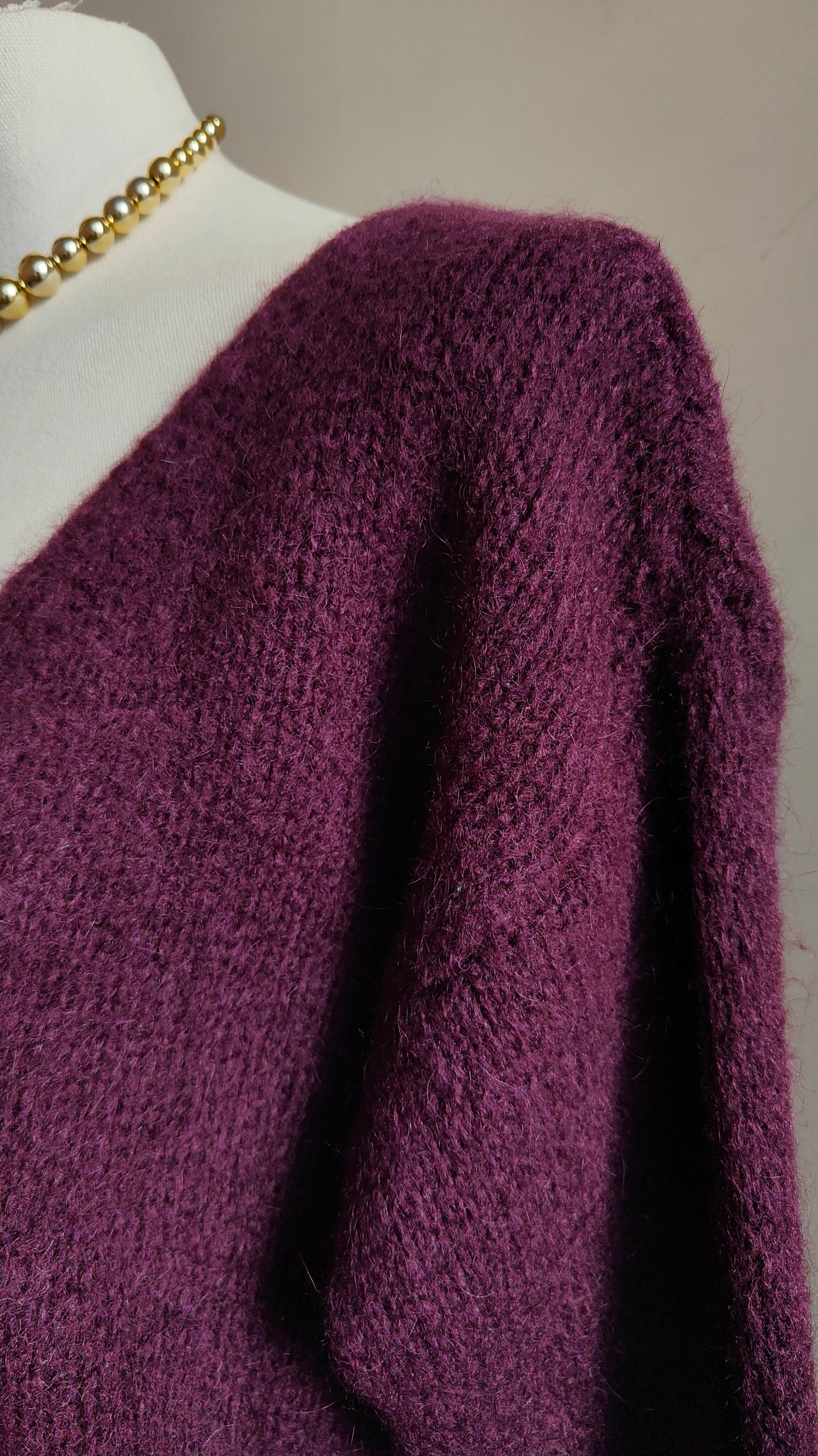 Cardigan mohair