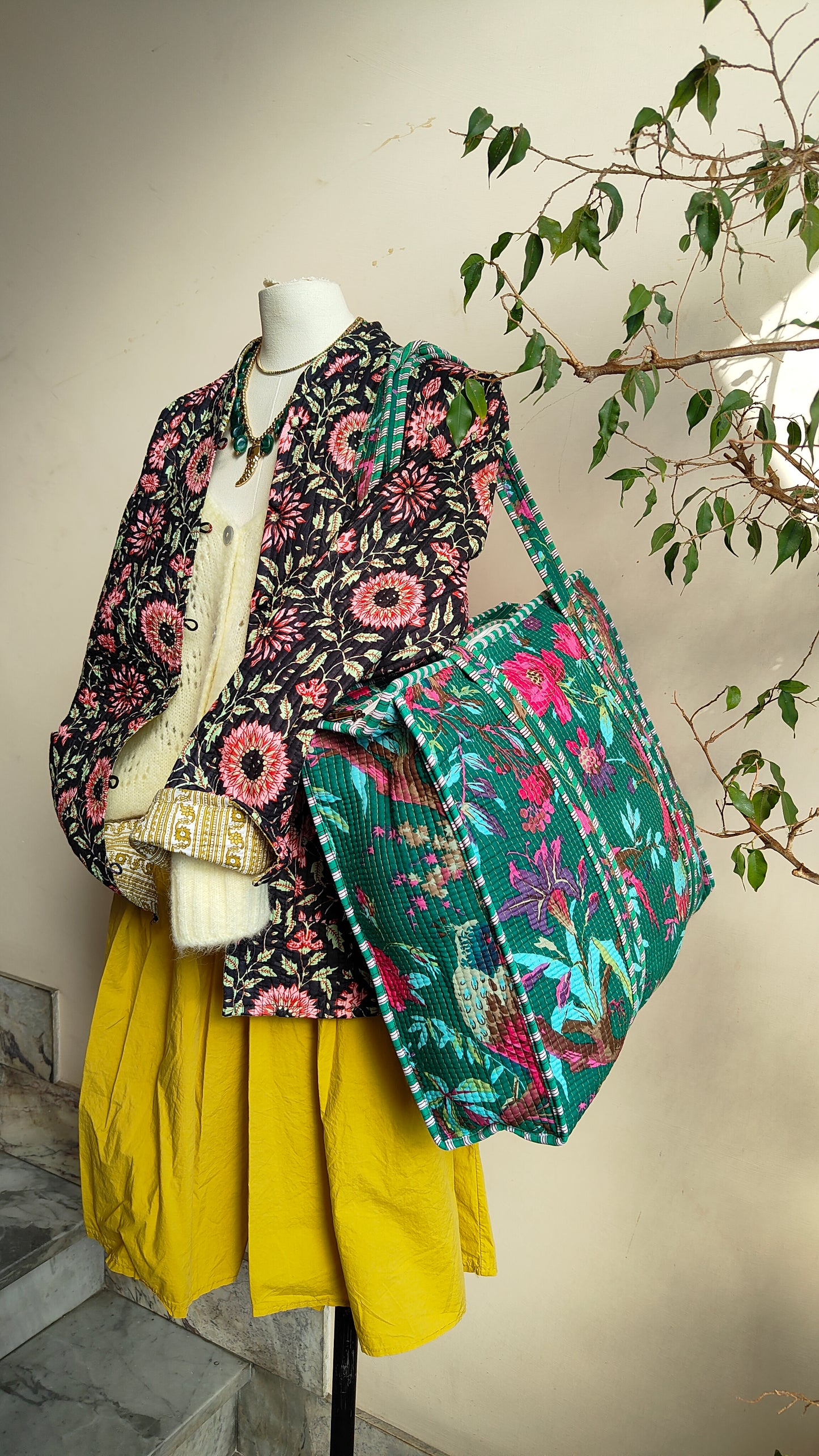 Borsa Trapuntata in Cotone – Maxi