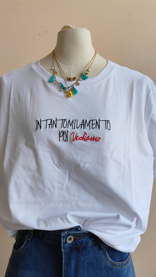 T-shirt Poi Vediamo