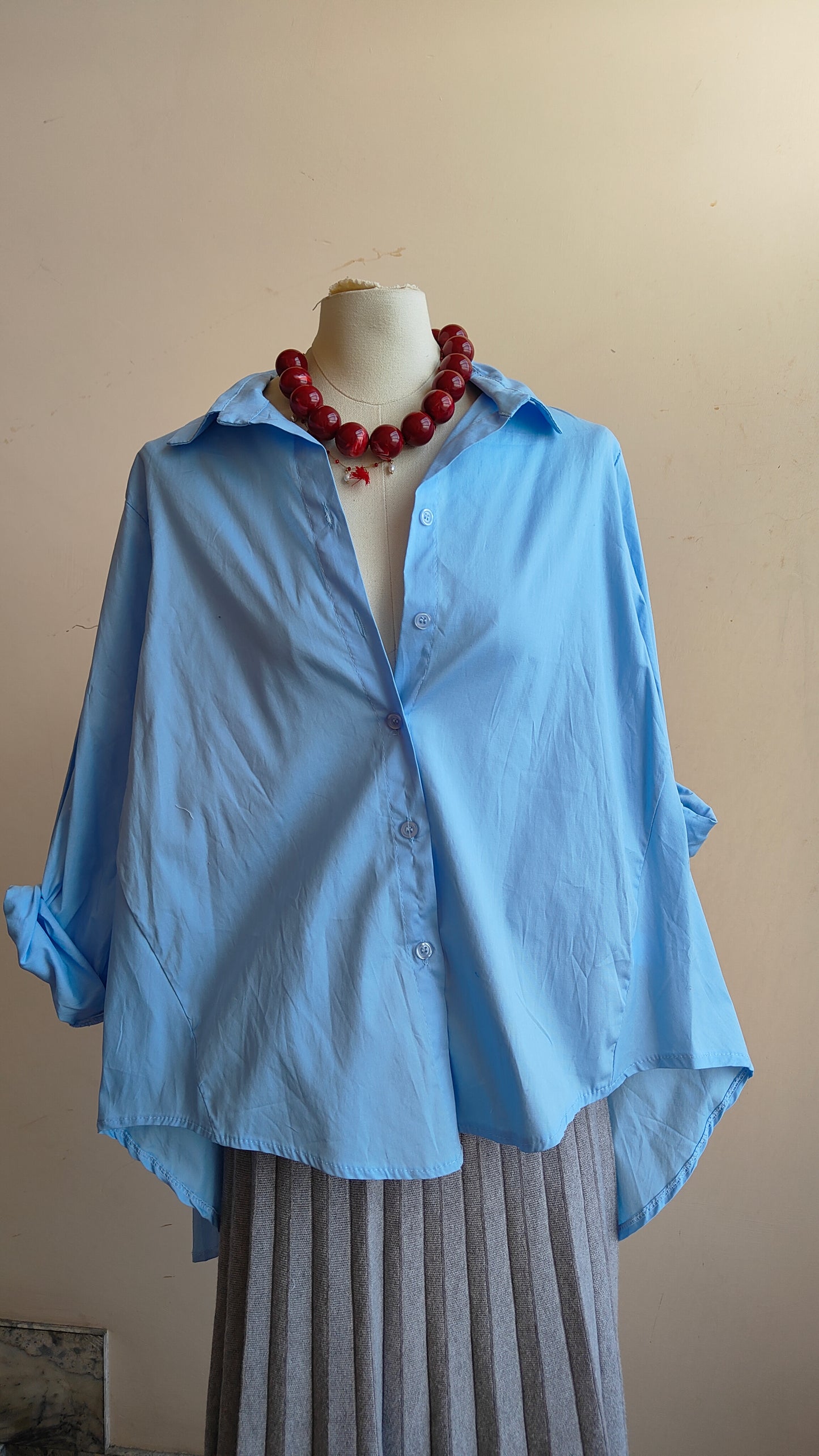 Camicia tinta unita