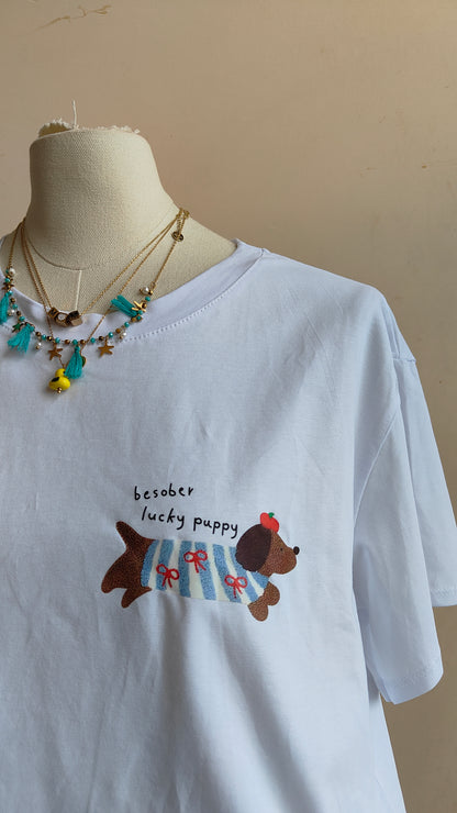 T-shirt Lucky Puppy
