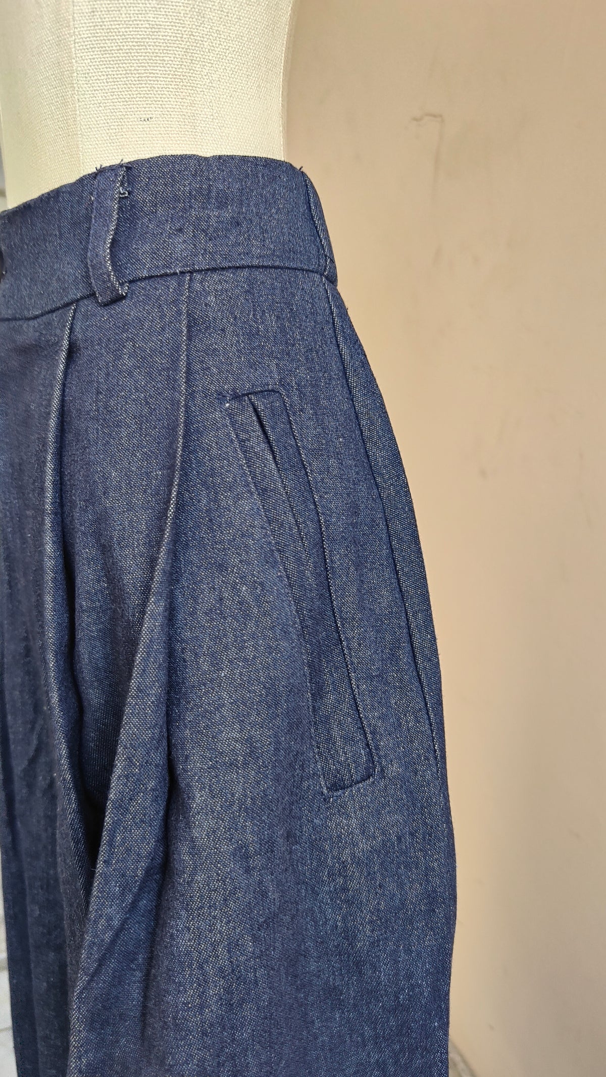 PANTALONI BALLOON DENIM