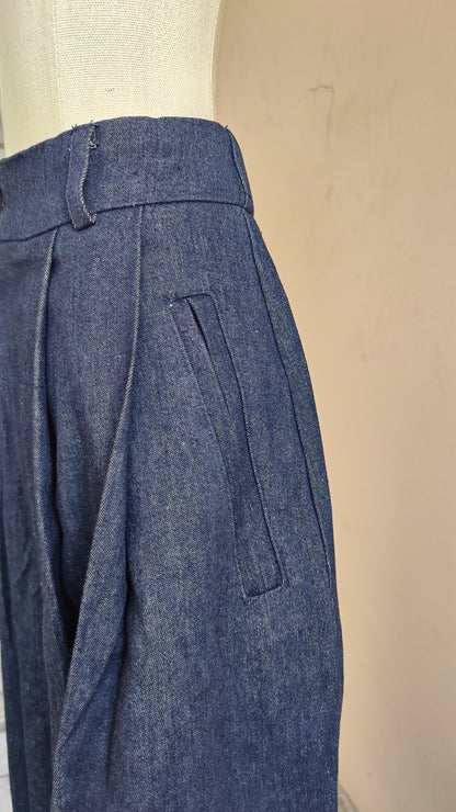 PANTALONI BALLOON DENIM
