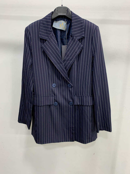 Blazer gessato doppio petto