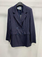 Blazer gessato doppio petto