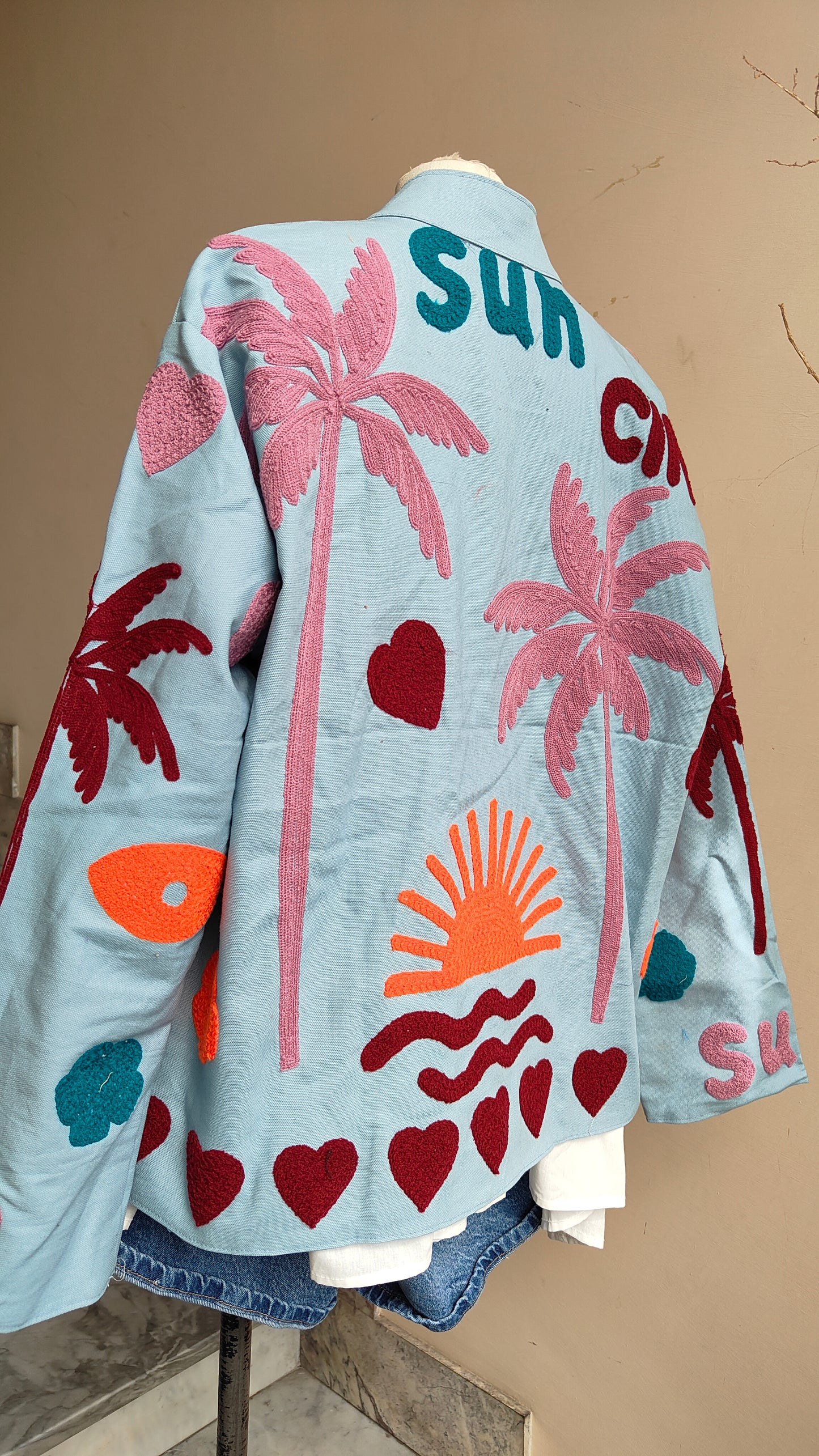 Giacca Boho Denim
