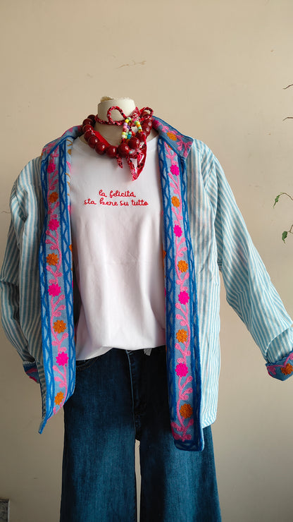 Giacca Boho Reversibile-PREOEDINE:parte dal 20/02