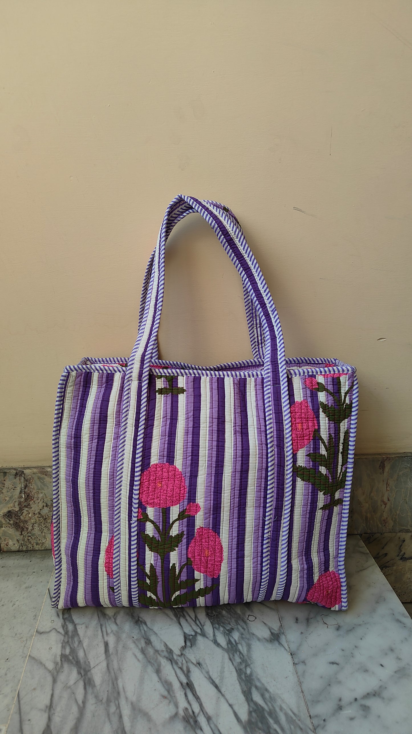 Borsa Trapuntata in Cotone – Maxi