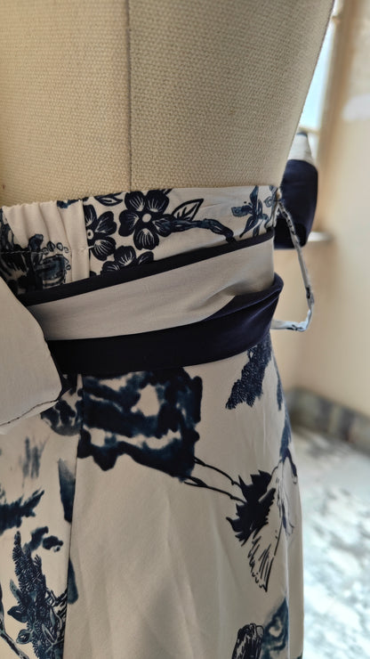 Gonna Toile de Jouy con fiocco