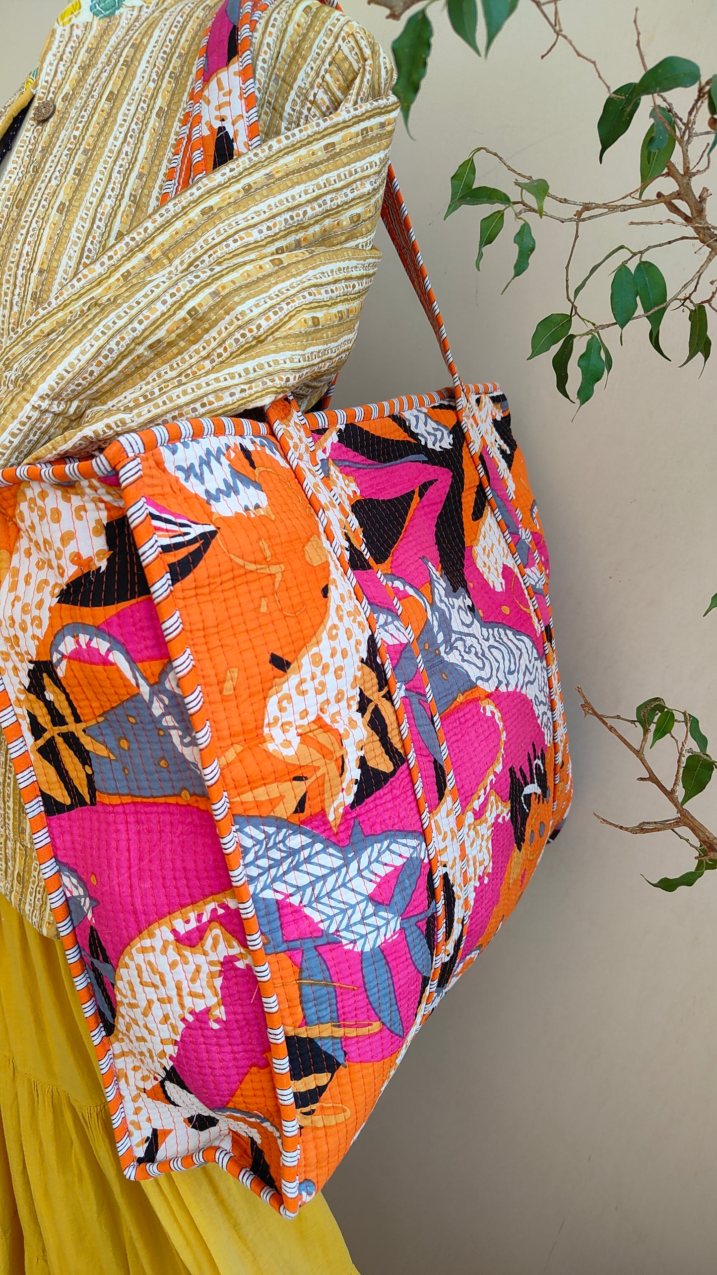 Borsa Trapuntata in Cotone – Maxi