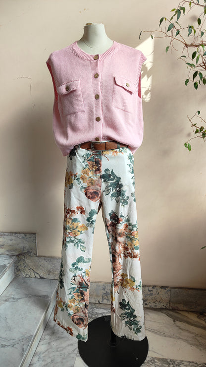 Pantaloni floreali