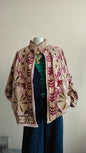 Giacca Boho con Tasche Laterali