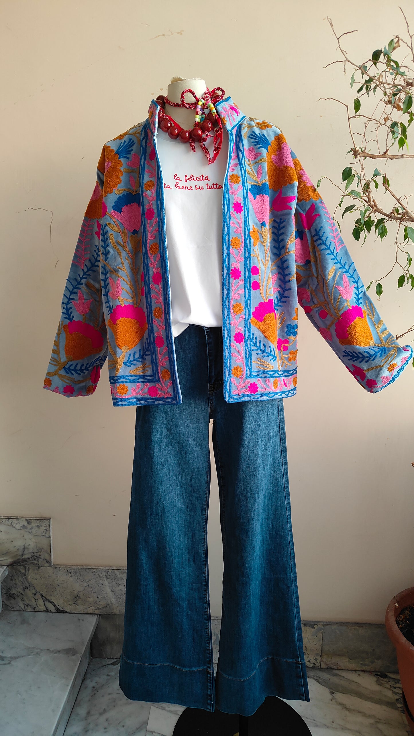 Giacca Boho Reversibile-PREOEDINE:parte dal 20/02