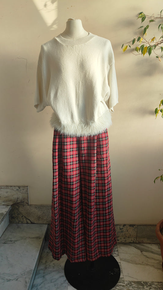 Pantaloni Tartan