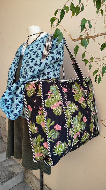 Borsa Trapuntata in Cotone – Maxi