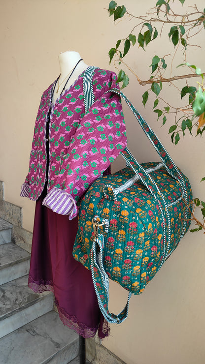 Borsone Weekender con tracolla