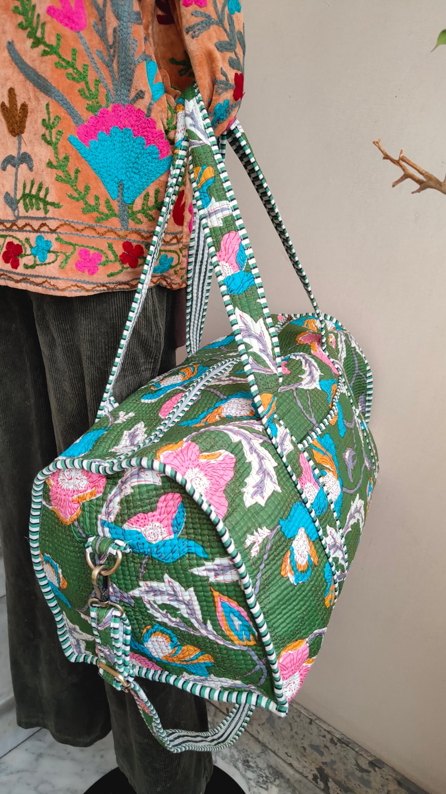 Borsone Weekender con tracolla