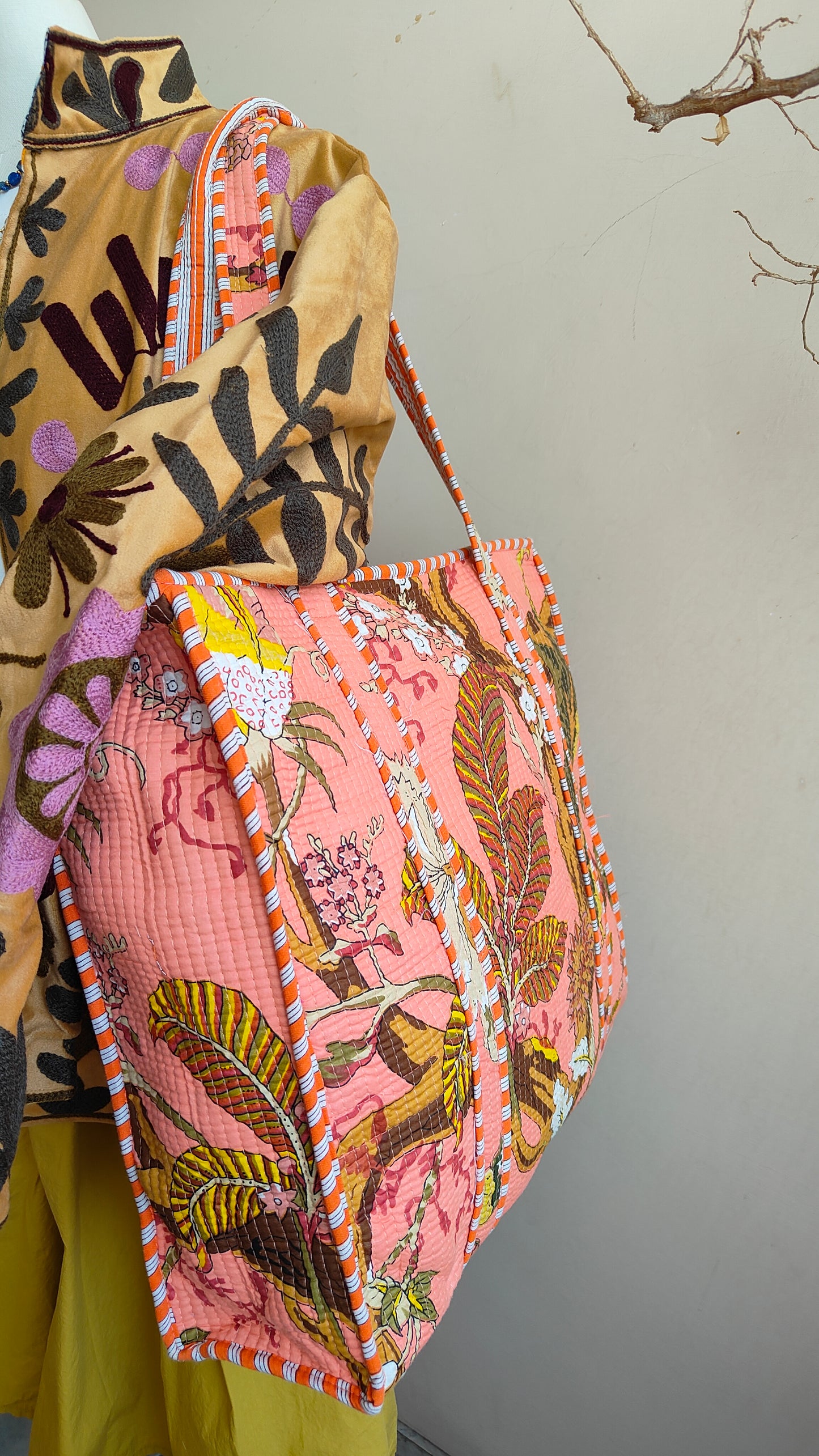 Borsa Trapuntata in Cotone – Maxi