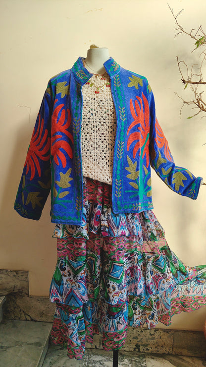 Giacca Boho Reversibile