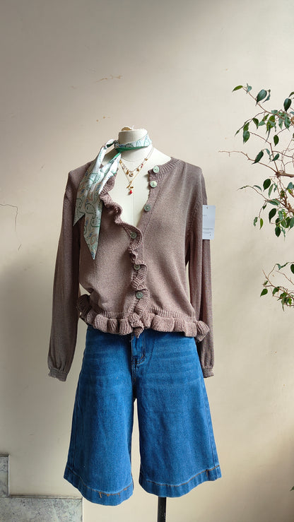 Cardigan rouge