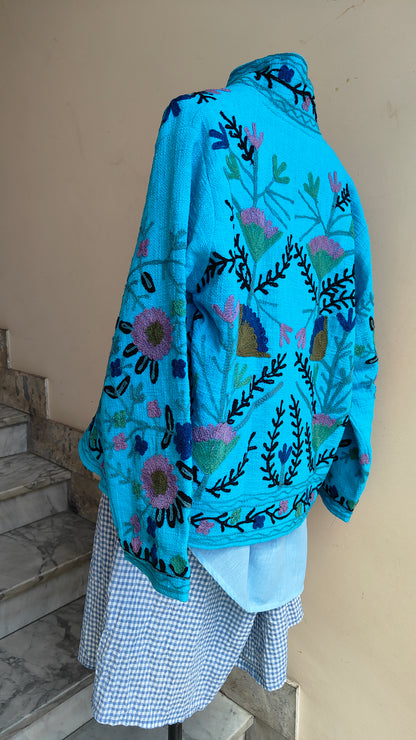 Giacca Boho tasche Canapa