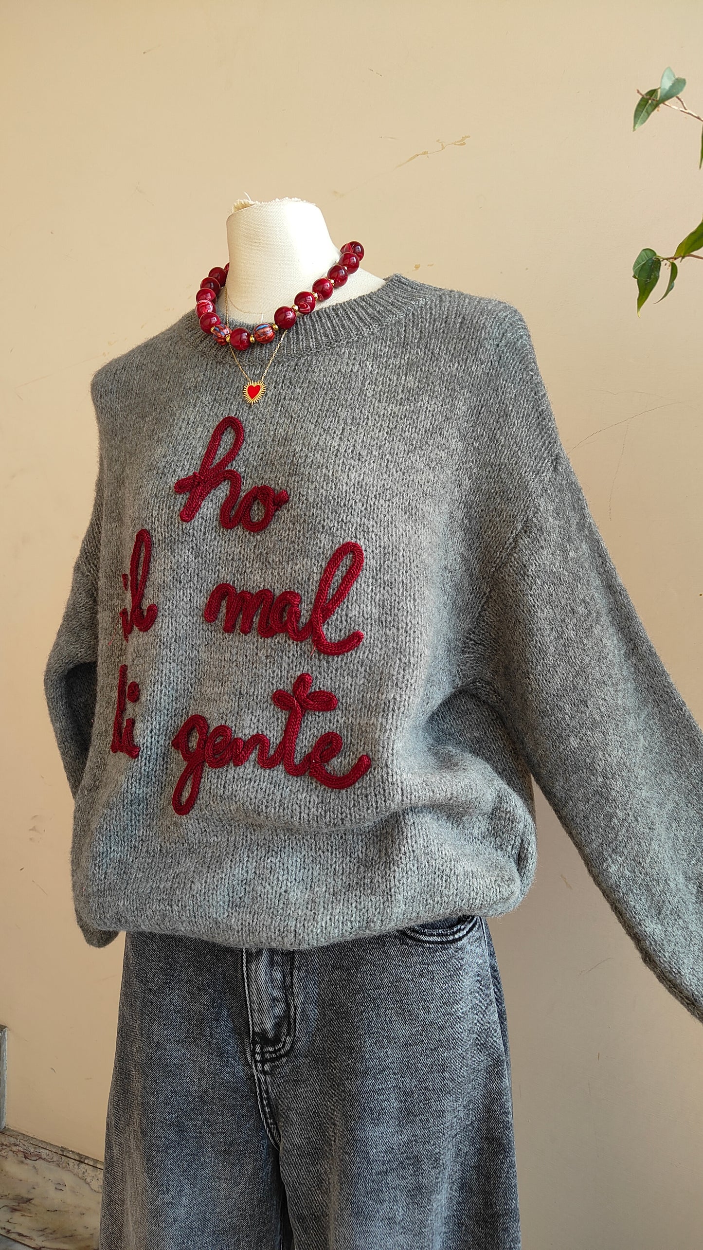 Maglia “Ho il mal di gente”