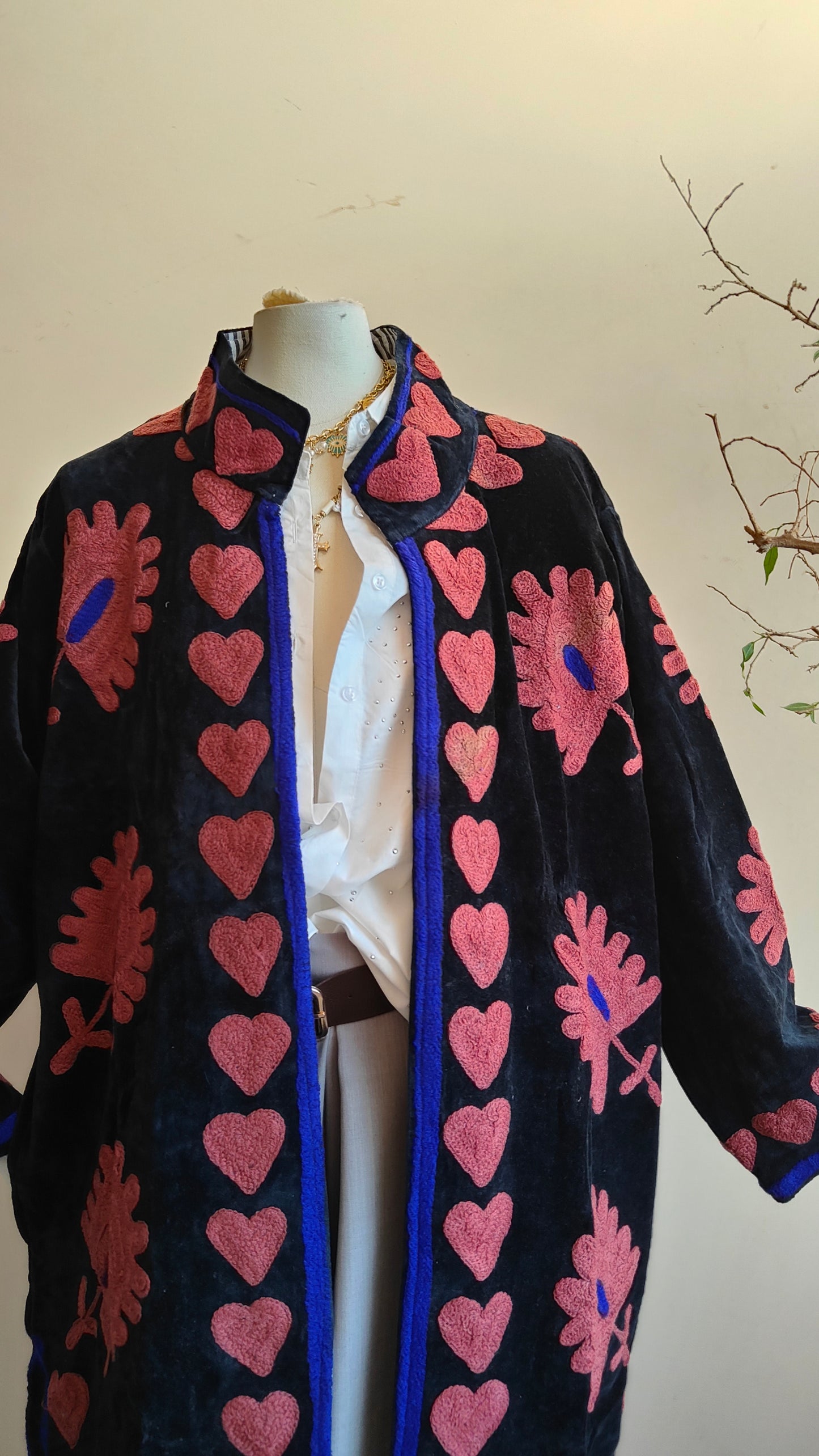 Giacca Boho lungo