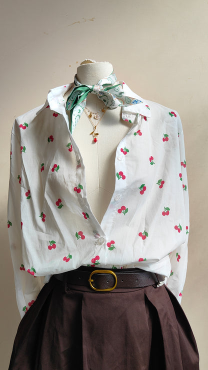Camicia ciliegia