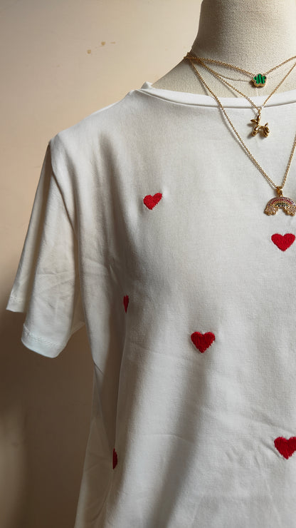 T-shirt Love Hearts