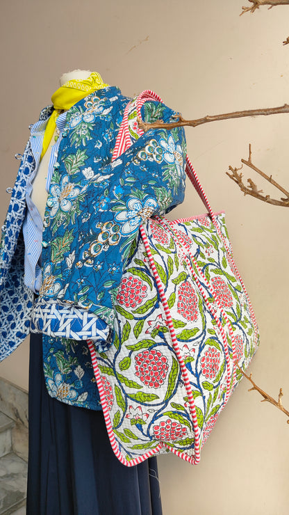 Borsa Trapuntata in Cotone – Maxi