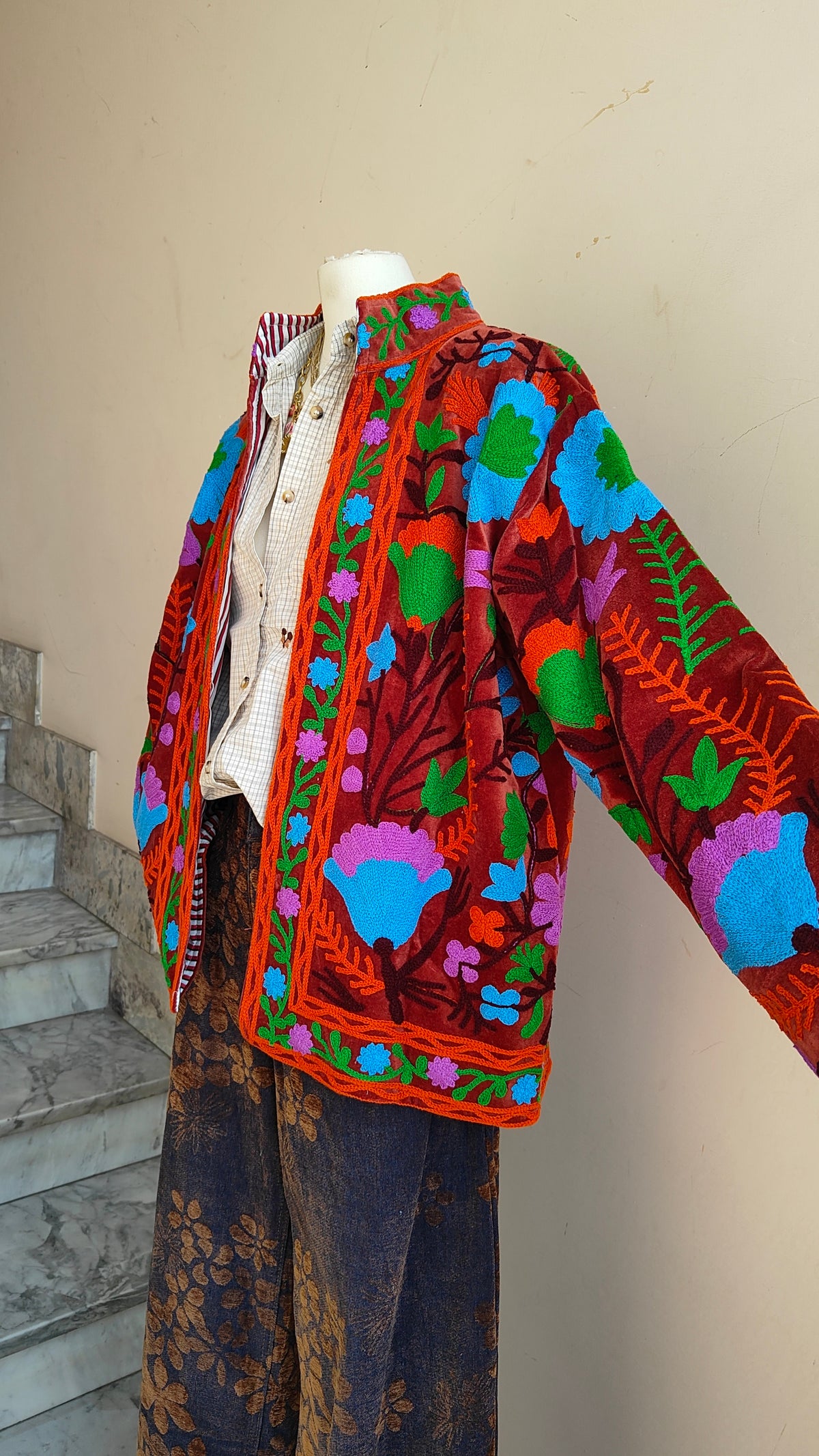 Giacca Boho Reversibile