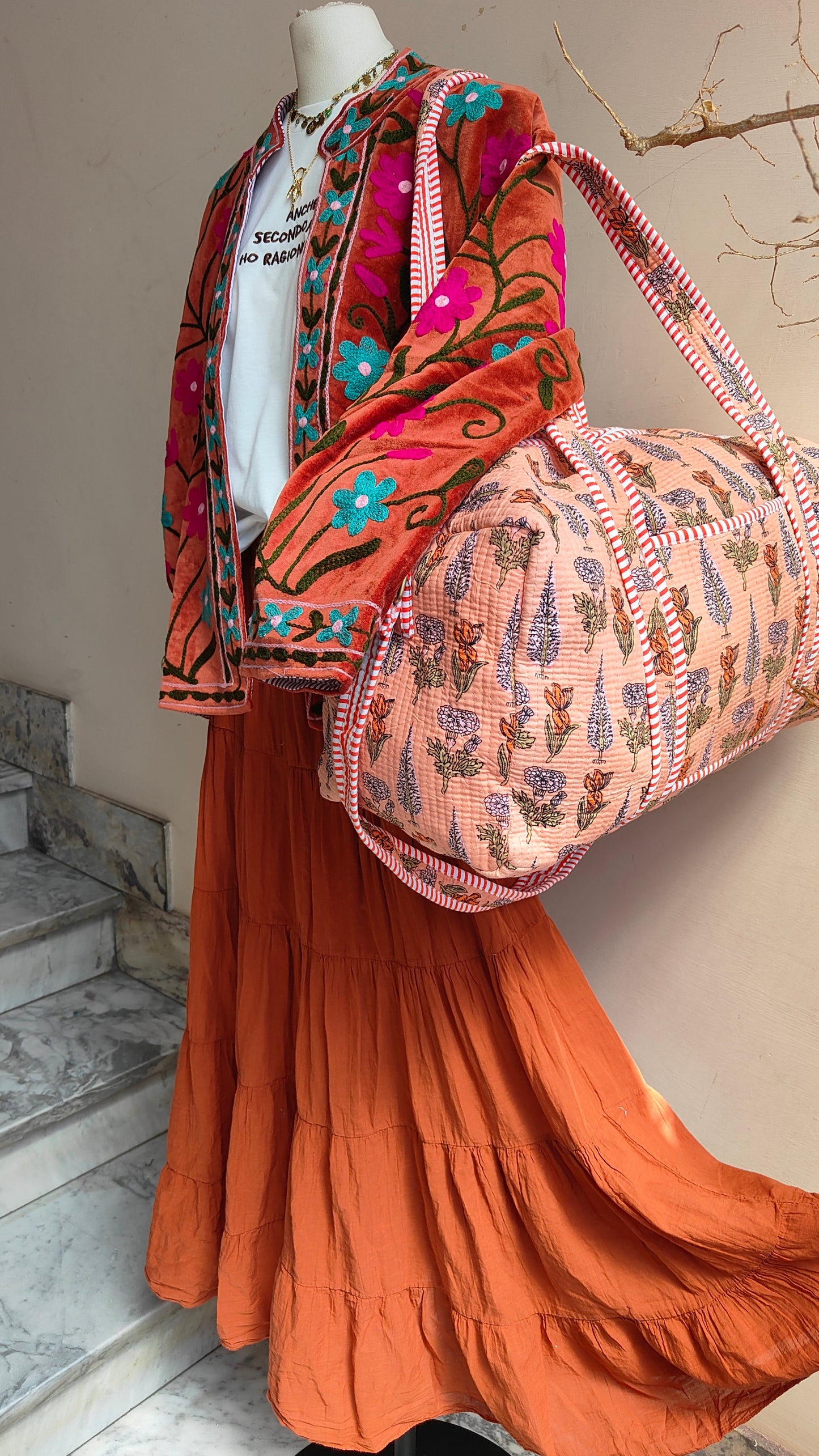 Borsone Weekender con tracolla
