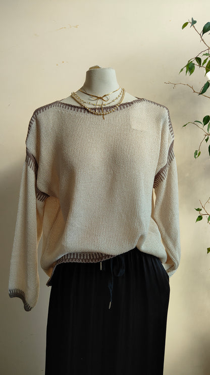 Pullover bordo