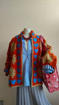 Giacca Boho con Tasche Laterali