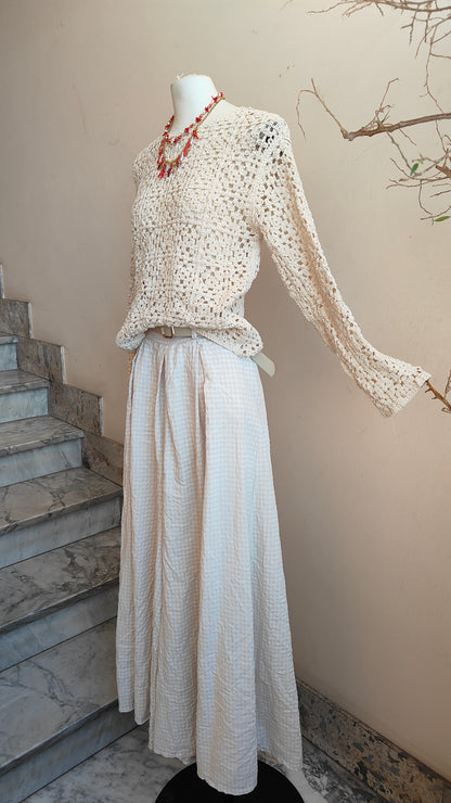 Gonna Pantalone Gingham